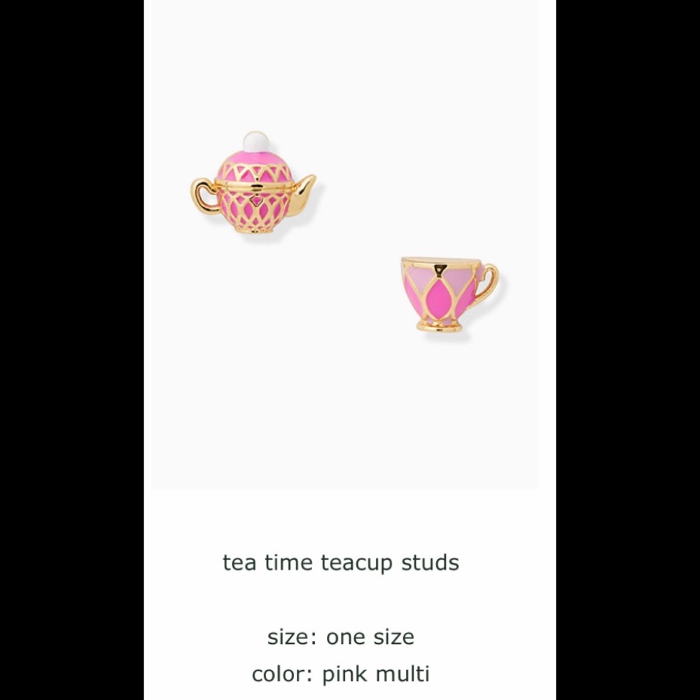 Kate spade teacup pair studs
